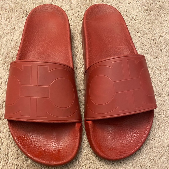 Salvatore Ferragamo Shoes | Salvatore Ferragamo Mens Slides Sandals | Poshmark